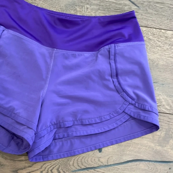 Purple Running Athletic Shorts - Picture 2 of 7